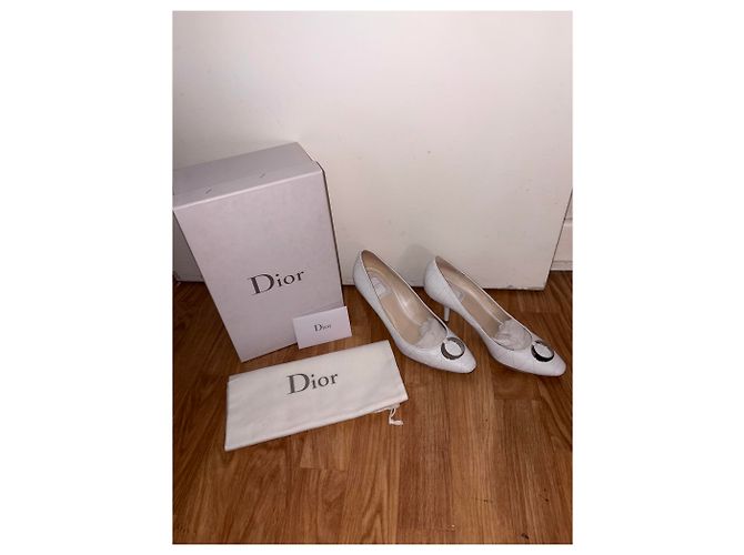 Autre Marque Splendidi tacchi bianchi Dior - vista 3