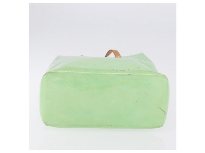 LOUIS VUITTON Monogram Vernis Reade MM Hand Bag Peppermint M91305 LV - vista 6