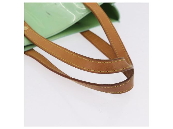 LOUIS VUITTON Monogram Vernis Reade MM Hand Bag Peppermint M91305 LV - vista 8