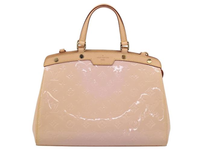 LOUIS VUITTON Monogram Vernis Blair MM Bag Rose Velur M91588 LV - vista 13