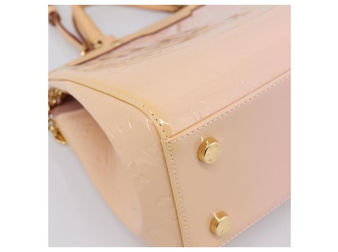 LOUIS VUITTON Monogram Vernis Blair MM Bag Rose Velur M91588 LV - vista 17