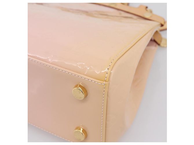 LOUIS VUITTON Monogram Vernis Blair MM Bag Rose Velur M91588 LV - vista 18