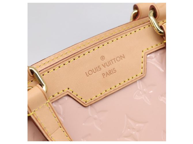 LOUIS VUITTON Monogram Vernis Blair MM Bag Rose Velur M91588 LV - vista 20