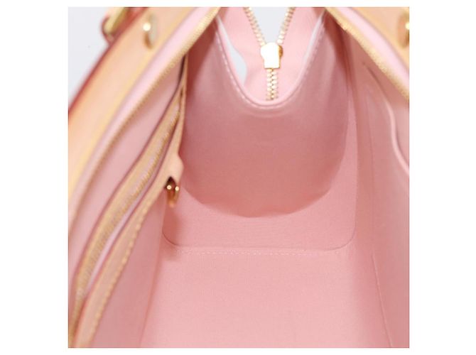 LOUIS VUITTON Monogram Vernis Blair MM Bag Rose Velur M91588 LV - vista 22