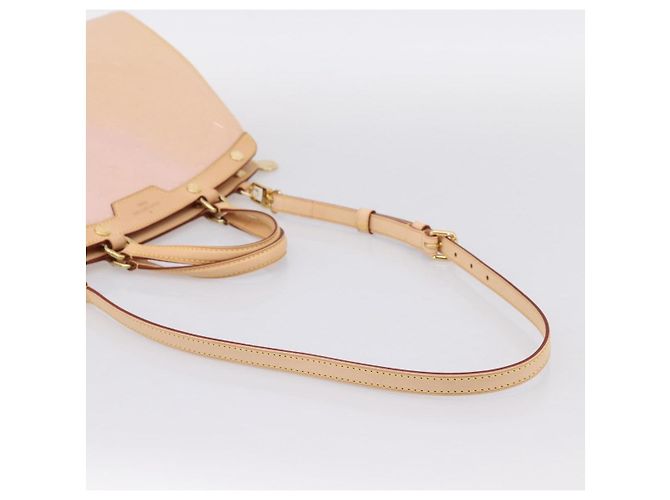 LOUIS VUITTON Monogram Vernis Blair MM Bag Rose Velur M91588 LV - vista 8