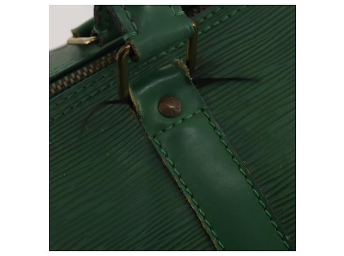 LOUIS VUITTON Epi Keepall 50 Boston Bag Green M42964 LV - vista 17