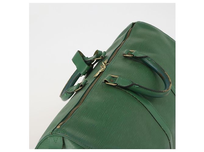LOUIS VUITTON Epi Keepall 50 Boston Bag Green M42964 LV - vista 6