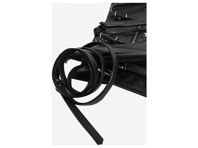 Balenciaga Black Papier leather bag - view 10