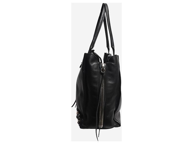 Balenciaga Black Papier leather bag - view 2