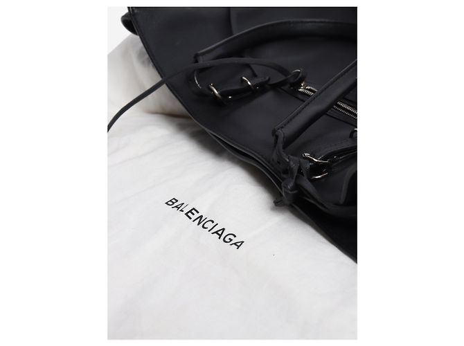 Balenciaga Black Papier leather bag - view 9