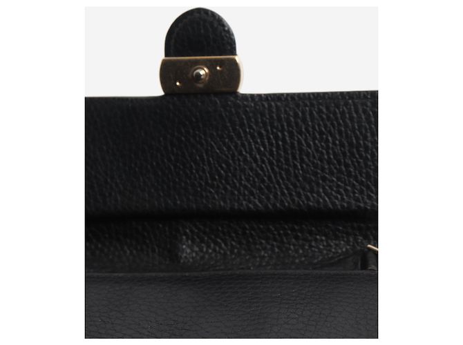 Gucci Cartera negra con cadena G entrelazada Negro - vista 6