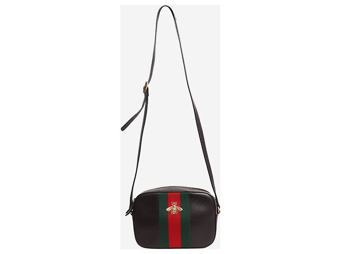 Gucci Bolsa camera castanho escuro Marrom - vista 2