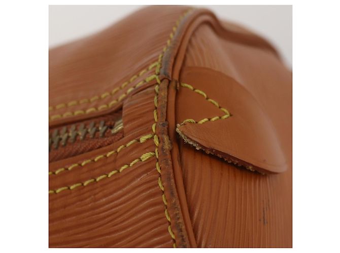 LOUIS VUITTON Epi Keepall 50 Boston Bag Brown M42968 LV - vista 10