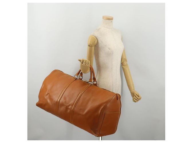 LOUIS VUITTON Epi Keepall 50 Boston Bag Brown M42968 LV - vista 23