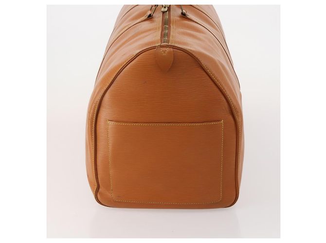 LOUIS VUITTON Epi Keepall 50 Boston Bag Brown M42968 LV - vista 3
