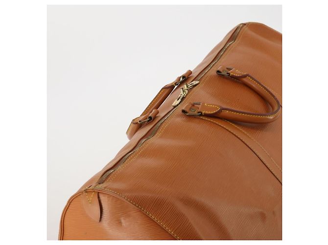 LOUIS VUITTON Epi Keepall 50 Boston Bag Brown M42968 LV - vista 6