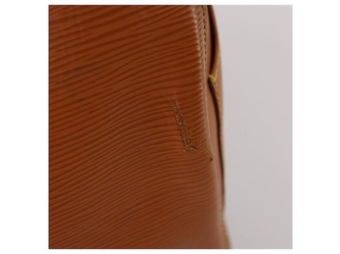 LOUIS VUITTON Epi Keepall 50 Boston Bag Brown M42968 LV - vista 9