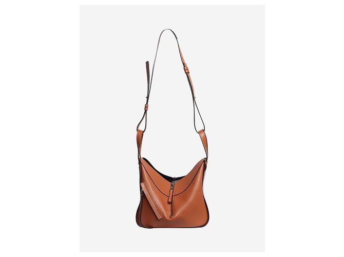 Loewe Bolsa 2way Hammock em couro marrom - vista 3