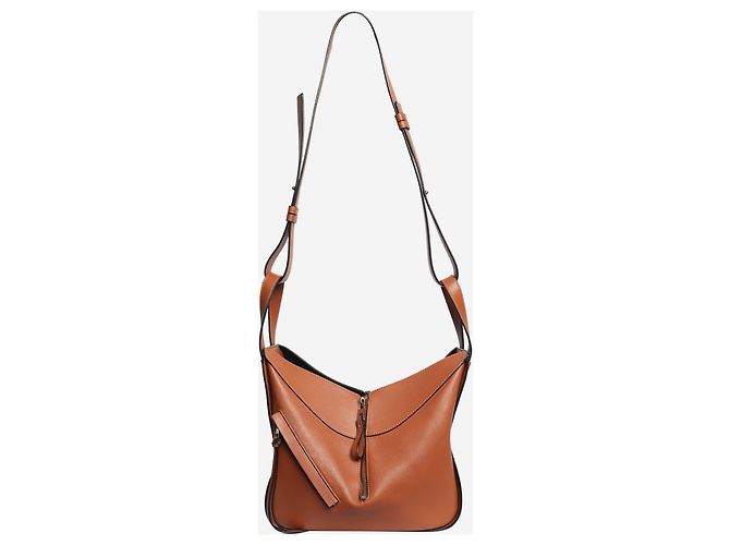 Loewe Bolsa 2way Hammock em couro marrom - vista 4