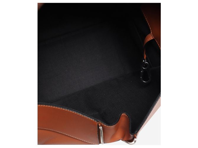 Loewe Bolsa 2way Hammock em couro marrom - vista 7