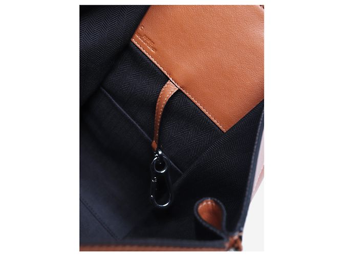 Loewe Bolsa 2way Hammock em couro marrom - vista 8