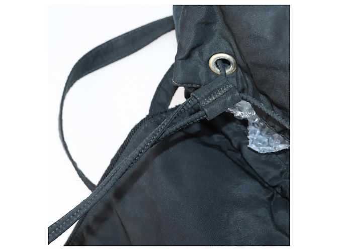 PRADA Rucksack Nylon Black Silver - Ansicht 10