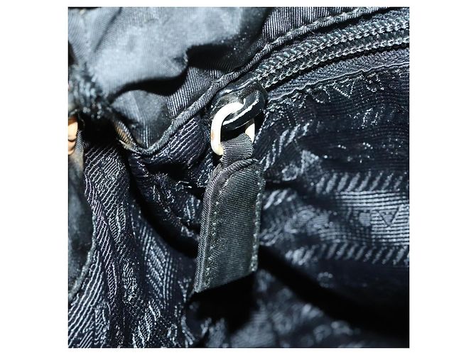 PRADA Rucksack Nylon Black Silver - Ansicht 24