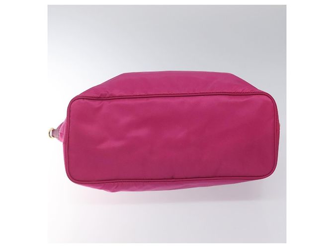 PRADA Bolso Tote Nylon 2way Pink Gold - vista 5