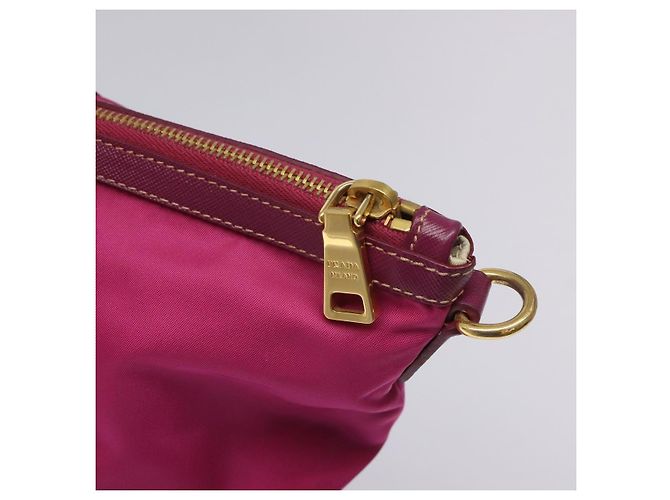 PRADA Bolso Tote Nylon 2way Pink Gold - vista 9