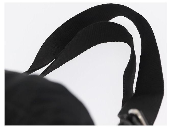 PRADA Sac à dos Nylon Black Silver - vue 14