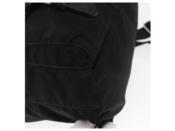 PRADA Sac à dos Nylon Black Silver - vue 15