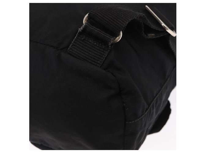 PRADA Sac à dos Nylon Black Silver - vue 18