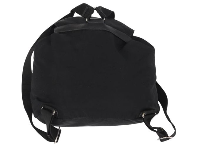 PRADA Sac à dos Nylon Black Silver - vue 2