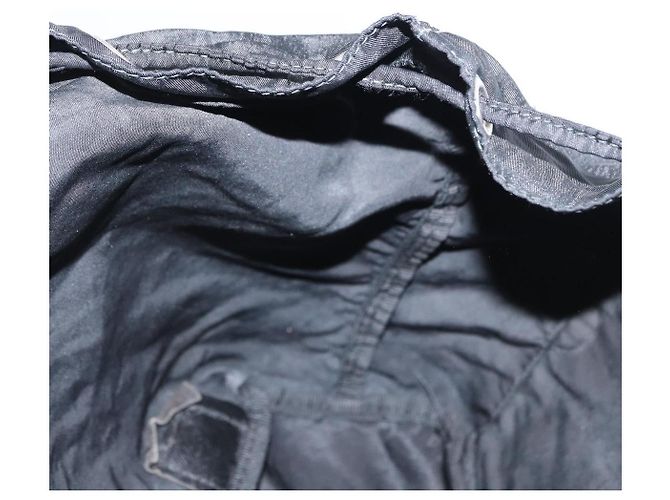 PRADA Sac à dos Nylon Black Silver - vue 21