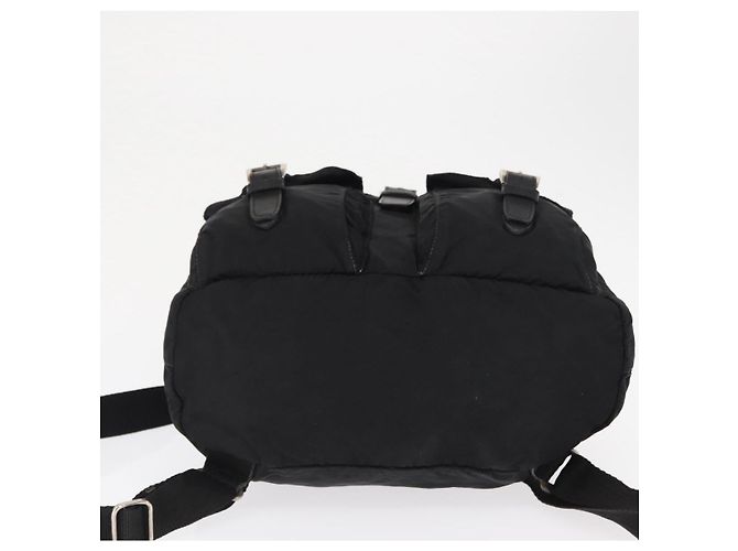 PRADA Sac à dos Nylon Black Silver - vue 5