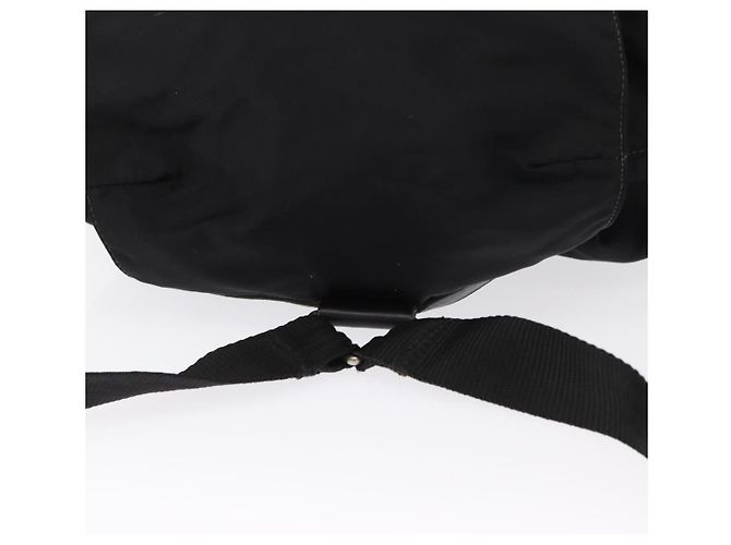 PRADA Sac à dos Nylon Black Silver - vue 6
