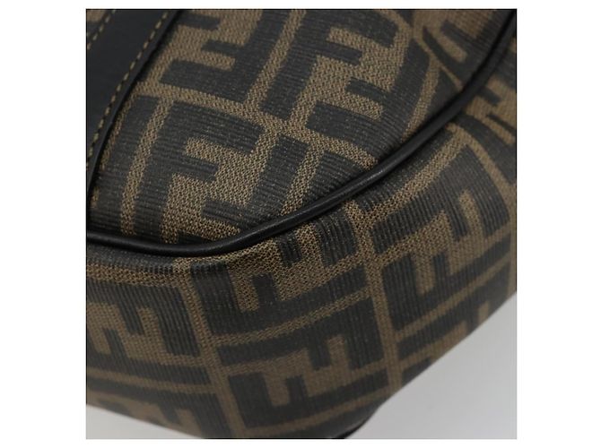 FENDI Zucca Canvas Hand Bag Black Brown - vista 16