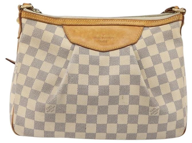 LOUIS VUITTON Damier Azur Siracusa PM Shoulder Bag N41113 LV - vista 13