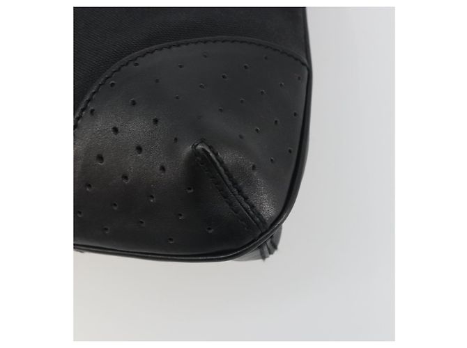 GUCCI Interlocking G Handtasche Canvas Schwarz Silber - Ansicht 12