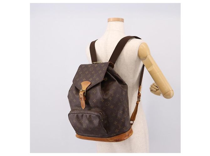 LOUIS VUITTON Monogram Montsouris GM Backpack M51135 LV - Ansicht 24