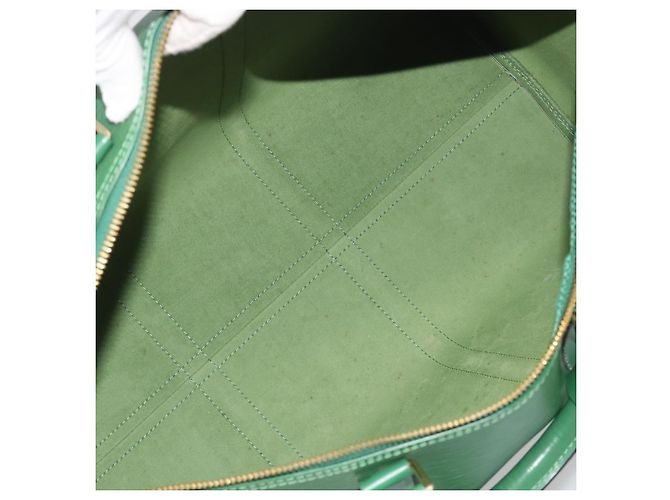 LOUIS VUITTON Epi Keepall 50 Boston Bag Green M42964 LV - vista 9