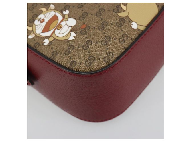 GUCCI Micro GG Supreme Doraemon Collaboration Bag PVC Beige 574886 - vista 15