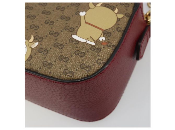 GUCCI Micro GG Supreme Doraemon Collaboration Bag PVC Beige 574886 - vista 16