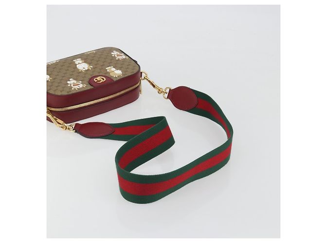 GUCCI Micro GG Supreme Doraemon Collaboration Bag PVC Beige 574886 - vista 7