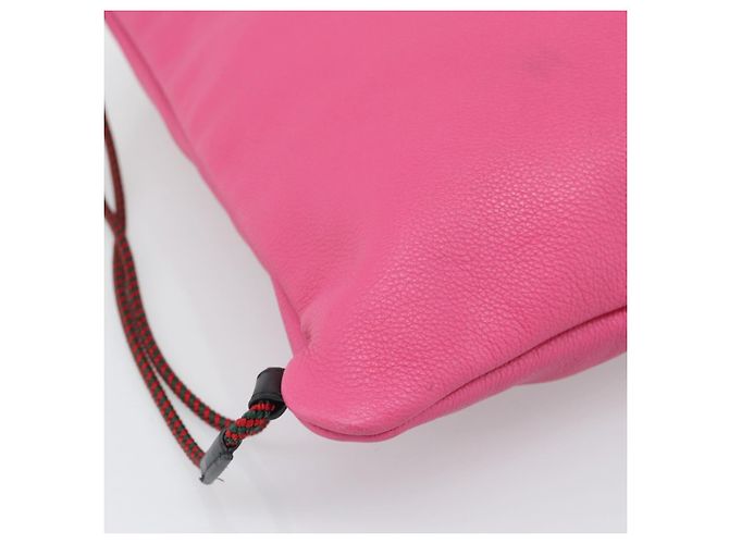 GUCCI Drawstring Backpack Leather Pink 516639 - vista 19