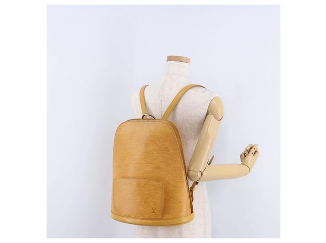 LOUIS VUITTON Epi Gobelins Backpack Yellow M52299 LV - vista 24