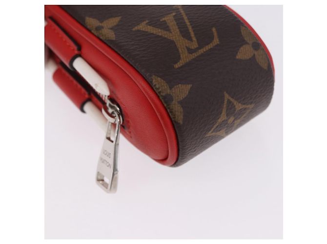 LOUIS VUITTON Monogram Set Golf Andrews Golf Ball Case Red GI0297 - view 14