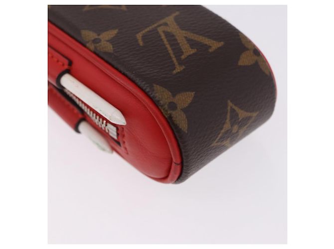 LOUIS VUITTON Monogram Set Golf Andrews Golf Ball Case Red GI0297 - view 16