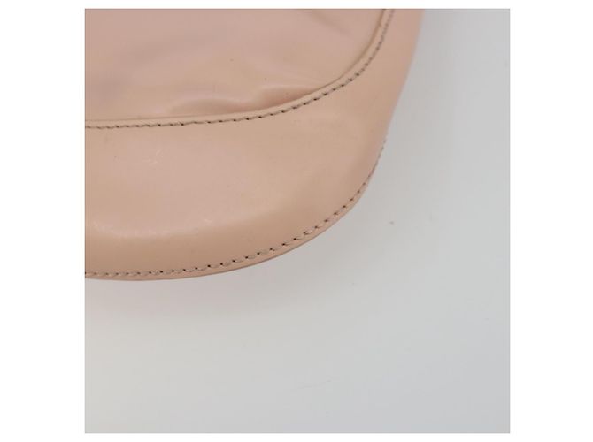PRADA Creo Shoulder Bag Leather Pink Silver - vista 9