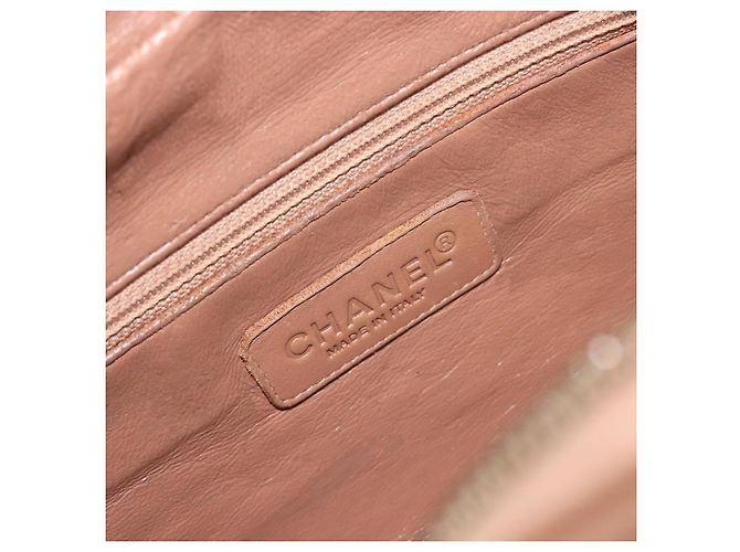 CHANEL Hand Bag Caviar Skin Brown Silver CC - vista 17